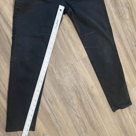 Crippen Washed Black Skinny High Rise Stretch USA Made Women's Jeans‎ Size 30 - Picture 6 of 9